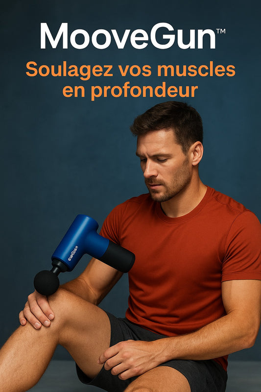 Pistolet de Massage MooveGun Pro™ – Récupère plus vite, performe plus fort.
