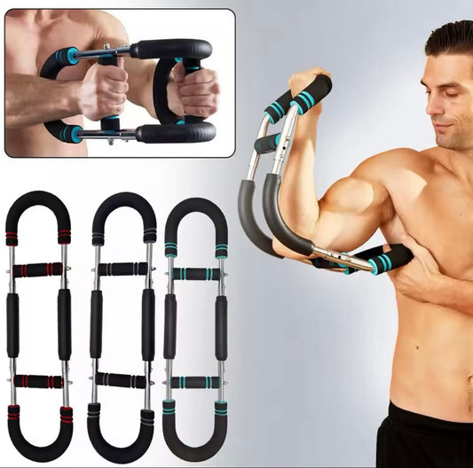 Barre d’Entraînement Réglable – Renforcez vos Bras, Poitrine et Épaules (30–50 kg)